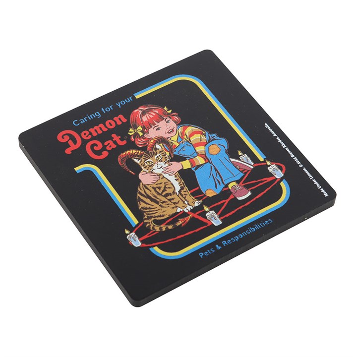Demon Cat Coaster | Steven Rhodes