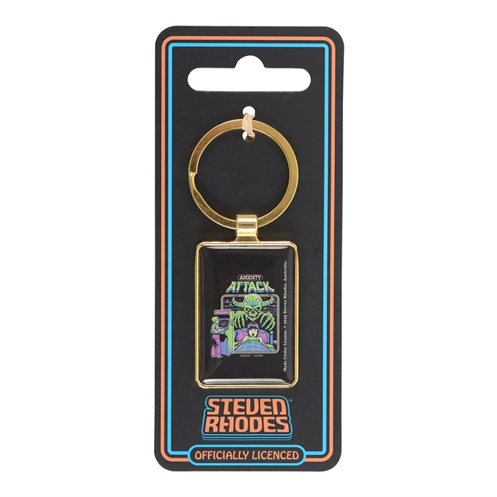Anxiety Attack Keyring | Steven Rhodes