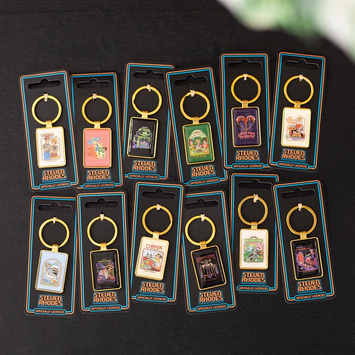 Anxiety Attack Keyring | Steven Rhodes