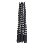 Dark Romance Twist Taper Candles- Set of 3