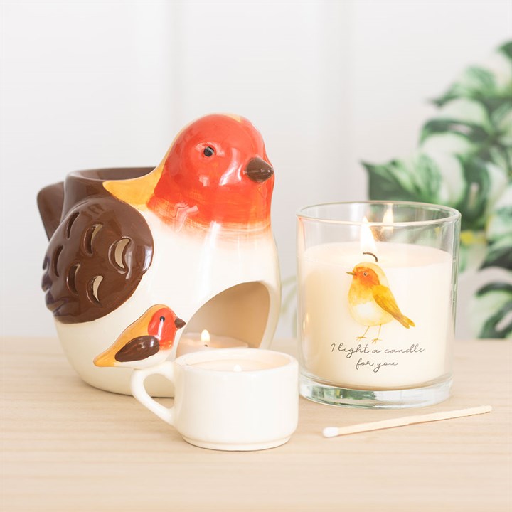 Robin Remembrance Cranberry & Clove Candle