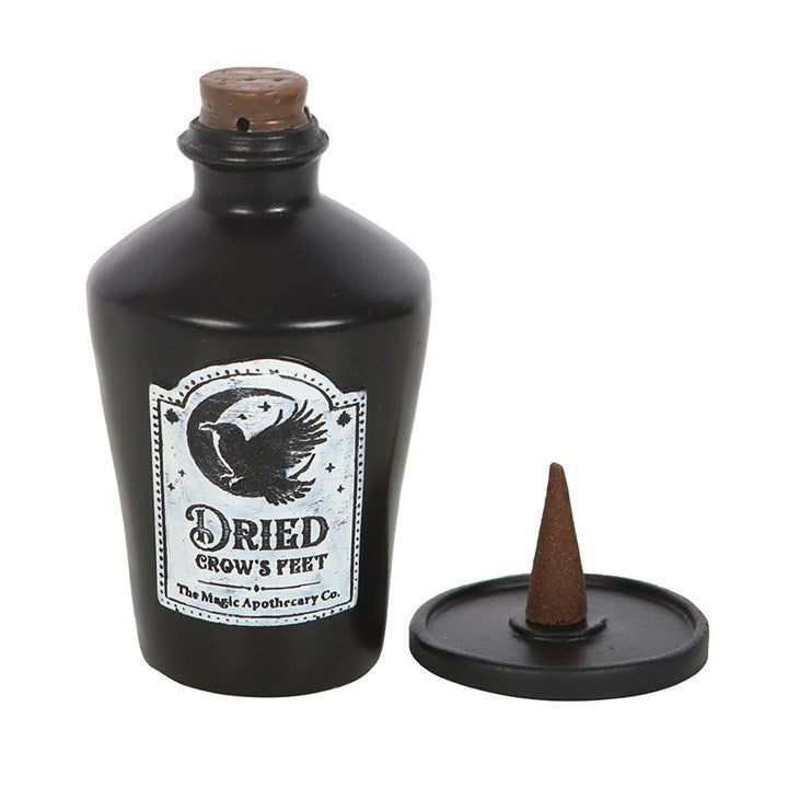 Eleanoras Dried Crow's Feet Incense Cone Holder Incense Holders