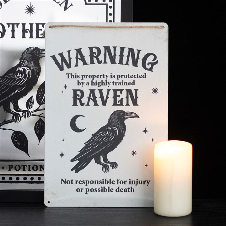 Eleanoras Protected by a Raven Hanging Sign 