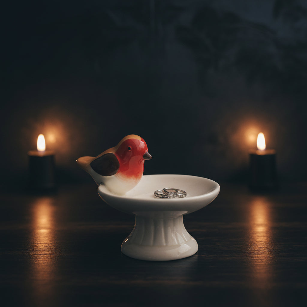 The Robin's Rest — Memorial Trinket Dish