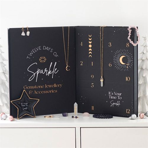 Twelve Day Crystal Jewellery Advent Calendar