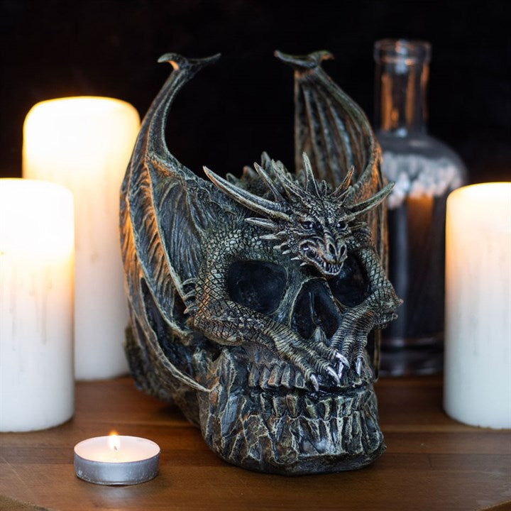 Eleanoras Draco Dragon Skull Ornament 