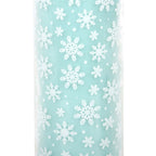 Snow Day Snowflake Print Cotton & Coconut Tube Candle