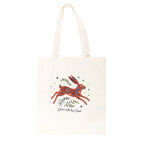 Leaping Hare Tote Bag