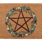 Natural Solstice Wreath Doormat