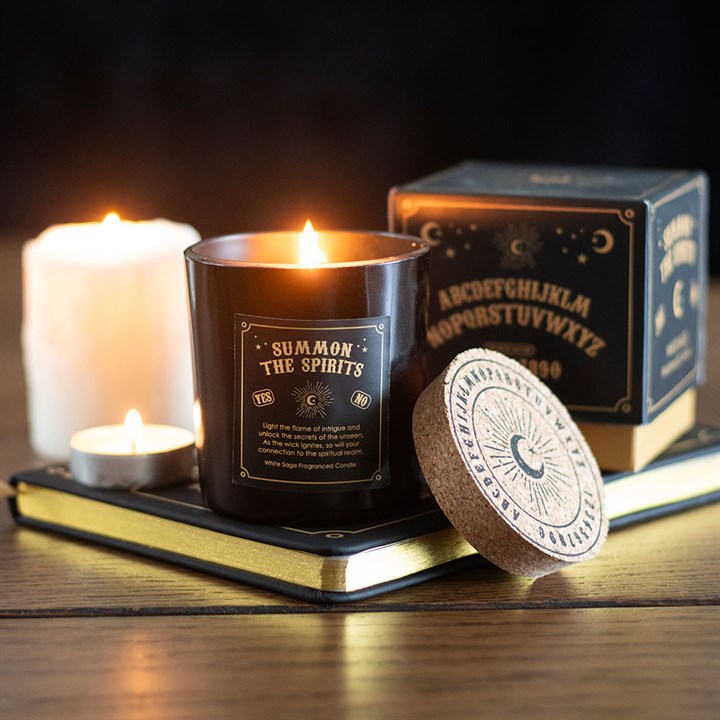 Eleanoras Summon the Spirits Talking Board White Sage Candle 
