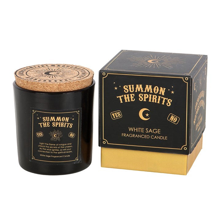 Eleanoras Summon the Spirits Talking Board White Sage Candle 