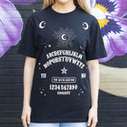 Eleanoras Black Talking Board Unisex T-shirt Size XL 