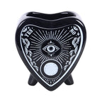 Black Planchette Flower Vase