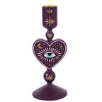 Sacred Sight Heart Taper Candle Holder