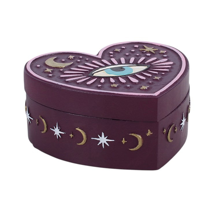 Sacred Sight Heart Trinket Box