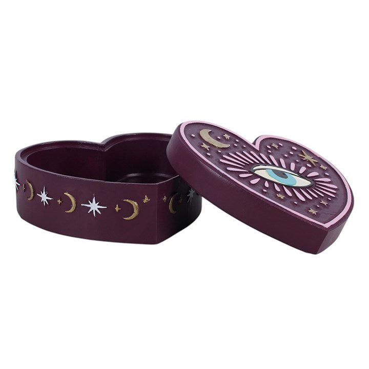 Sacred Sight Heart Trinket Box