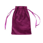 Sacred Sight Heart Velvet Drawstring Bag