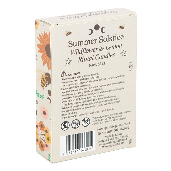 Eleanoras Wildflower & Lemon Summer Ritual Candles Candles