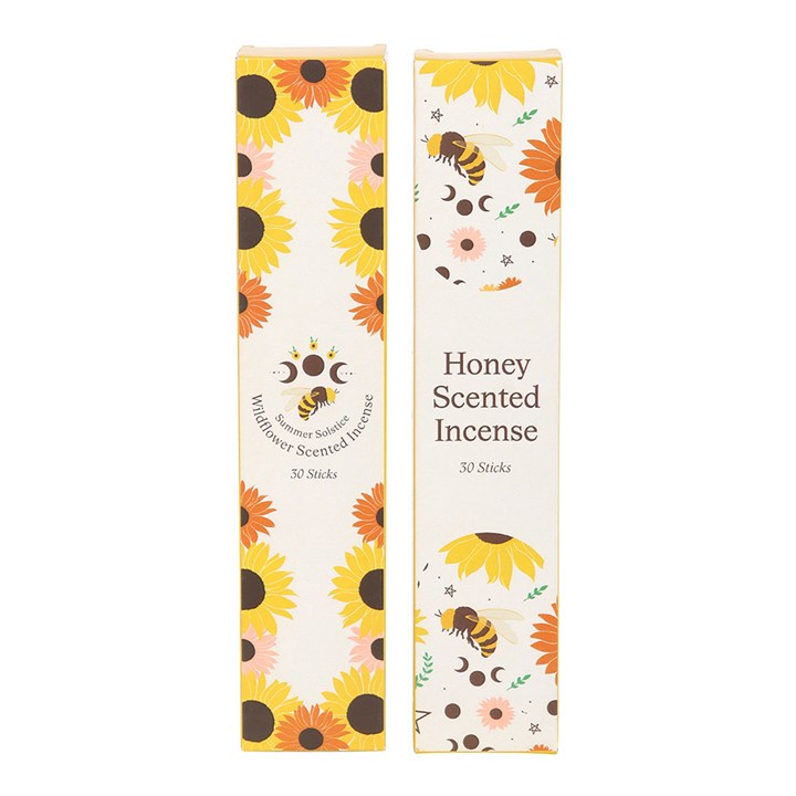 Eleanoras Set of 2 Honey and Wildflower Incense Stick Packs Incense Sticks
