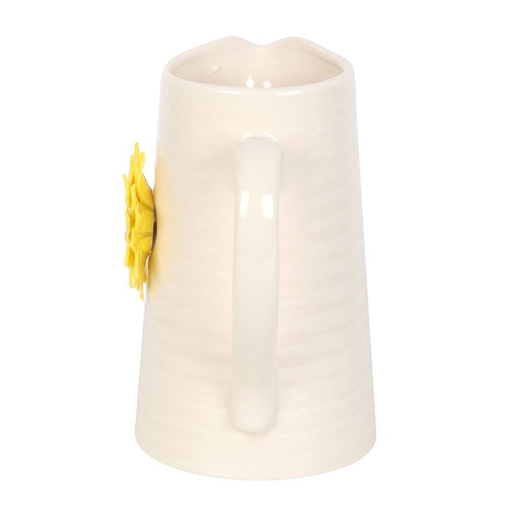 Eleanoras Hello Sunshine Flower Jug with 3D Sunflower Vases