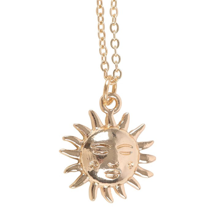 Eleanoras Sun Necklace On Birthday Card 