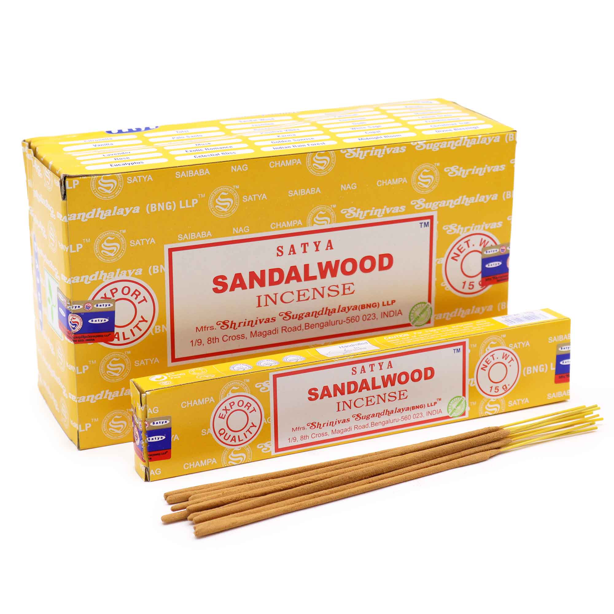 Satya Incense Sticks - Sandalwood