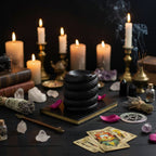 Black Snake Oil Burner & Wax Warmer