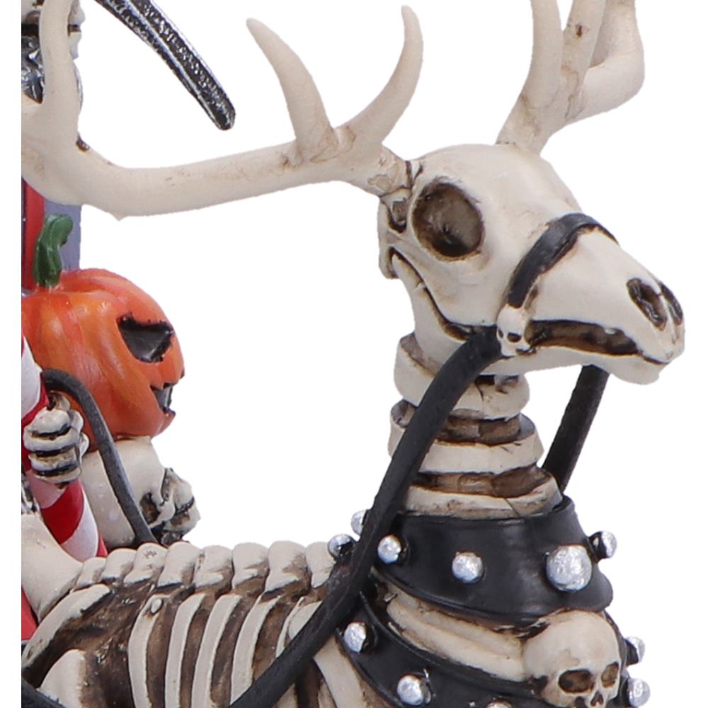 Slay Bells Christmas Sleigh Reaper Figurine