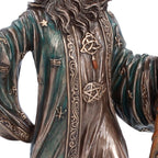 The Sorcerer Bronze Figurine 20cm | Wizard & Arcane Magic Statue
