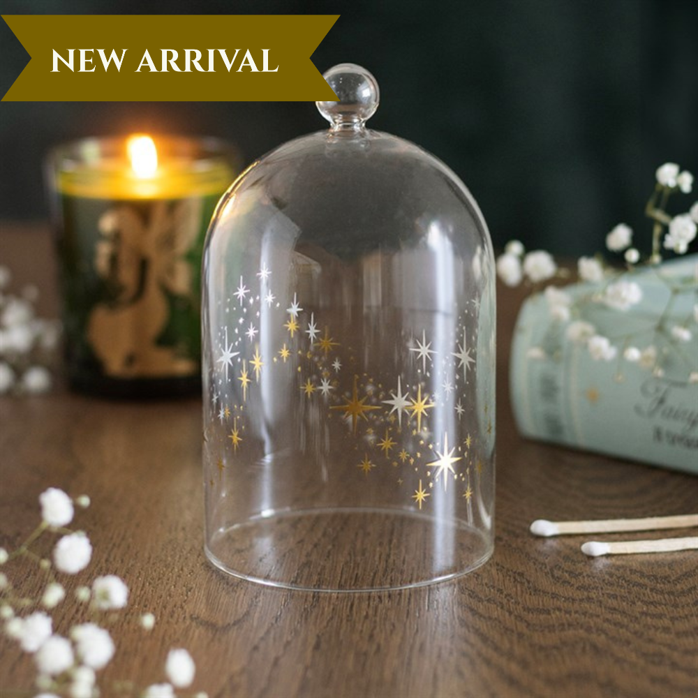 Stardust Glass Candle Cloche