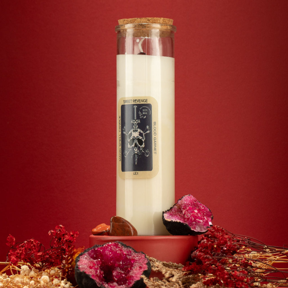 Sweet Revenge Magic Spell Candle | Lily & Garnet