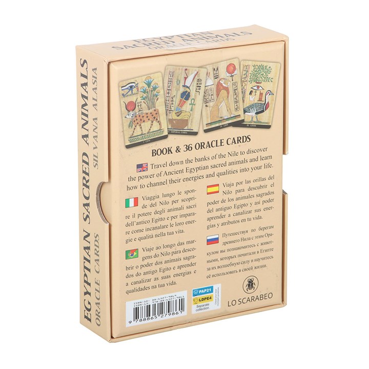 Egyptian Sacred Animals Oracle Deck