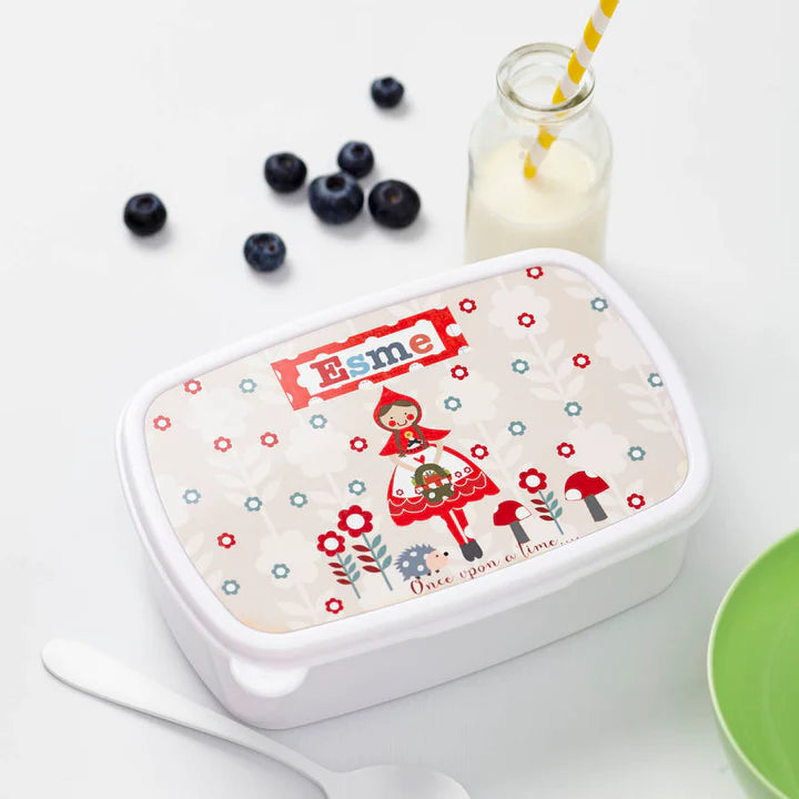 Eleanoras Personalised Little Red Riding Hood Lunch Box Lunch Bags & Boxes