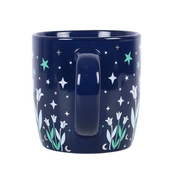Moonflower Print Mug