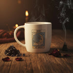 The Moon Vintage Tarot  Mug Mugs