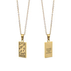 Star Tarot Card Necklace | Personalised