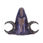 Triple Moon Goddess Bronze-Finish Statue