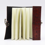 Two Dragons Esoteric Notebook - Red Tan