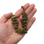 Unakite Longstone Gem Necklace