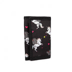 Unicorn Tri Fold Wallet Black