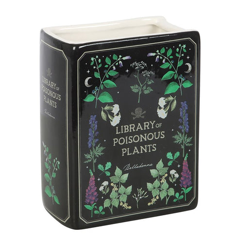 Eleanoras Poisonous Plants Book Shaped Vase Vases