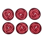 Pack of 6 Rose Shaped Tealights