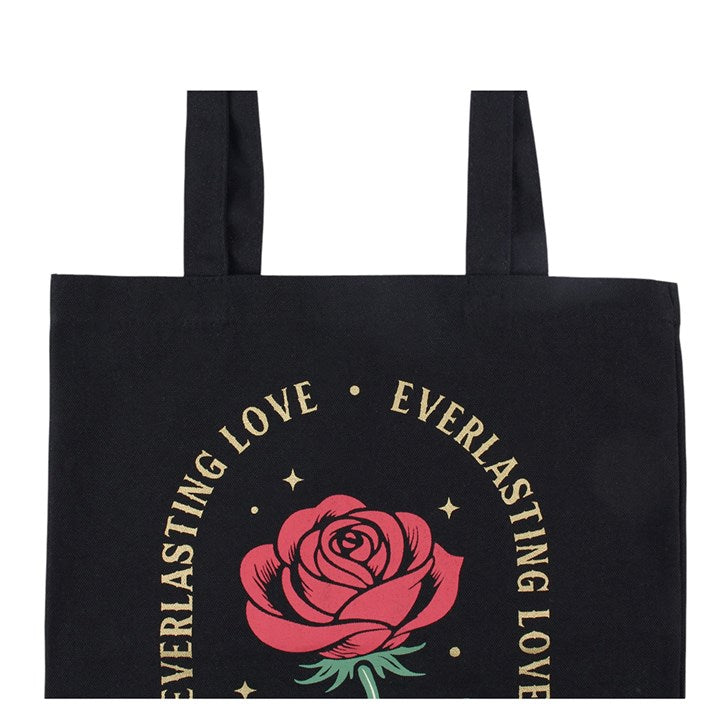 Everlasting Love Rose Tote Bag