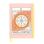 Eleanoras The Wheel of Fortune Vintage Tarot A5 Notebook Notebooks & Journals