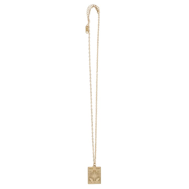 Eleanoras The Star Vintage Tarot Necklace on Greeting Card 