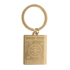 Eleanoras The Wheel of Fortune Vintage Tarot Keyring Keyrings