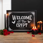 Eleanoras Welcome To Our Crypt Wall Plaque Signs & Plaques
