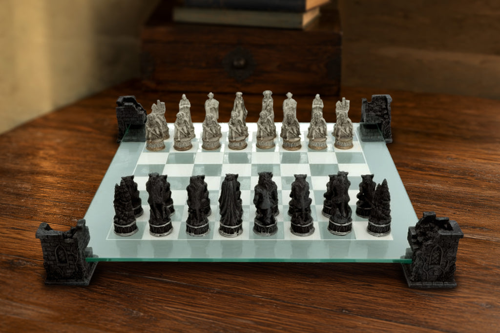 Vampire & Werewolf Chess Set – 43cm