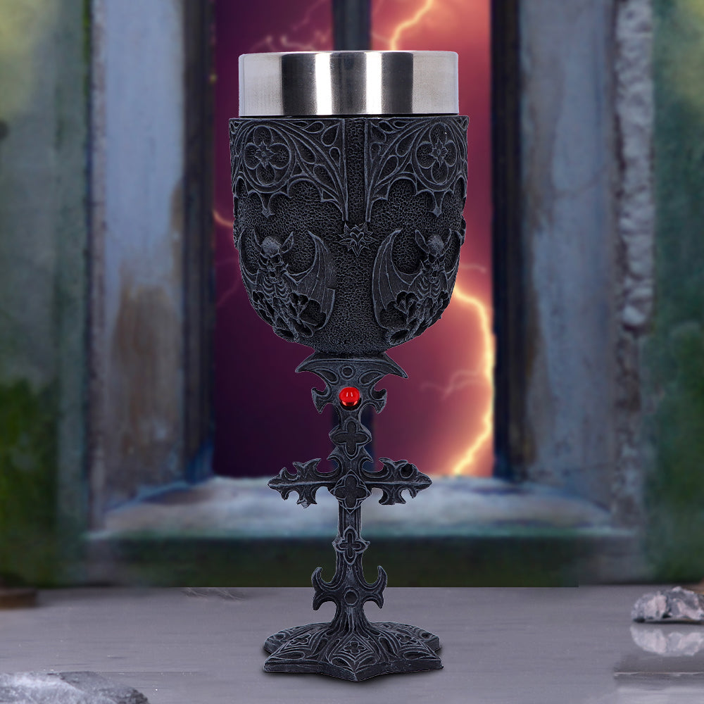 Vampires Goblet – Gothic Bat Design
