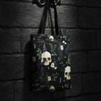 Venom & Vines Print Polycotton Tote Bag